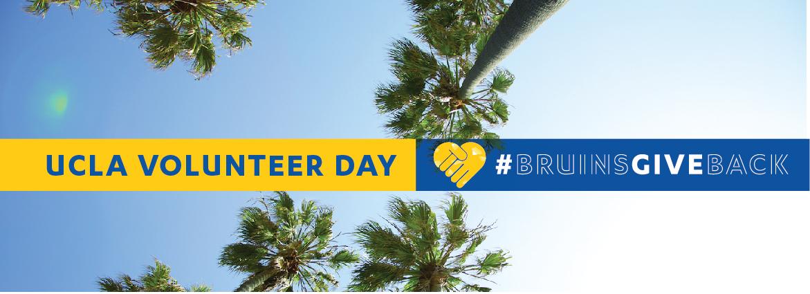 Volunteer Day #Bruinsgiveback