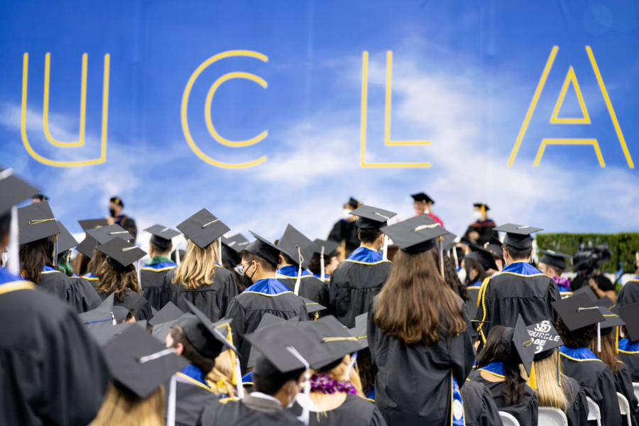 UCLA graduation picture